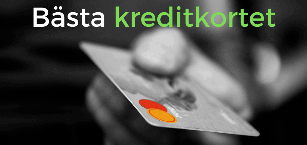 bästa kreditkortet 2020